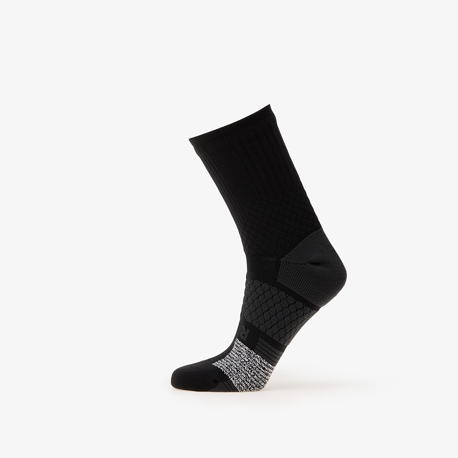 Moške nogavice Under Armour Project Rock ArmourDry Playmaker Mid Sock 1-Pack Black/ Jet Gray/ White