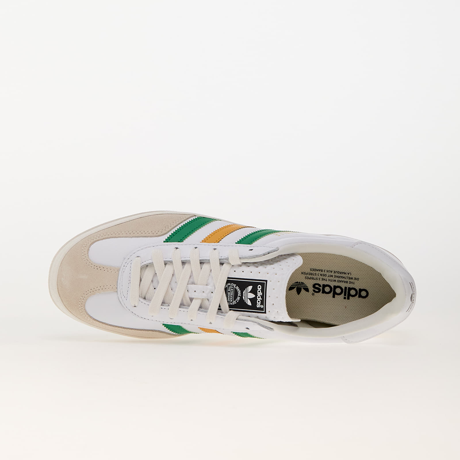 Men's sneakers and shoes adidas Gazelle Indoor Ftw White/ Preloved Yellow/ Core Black