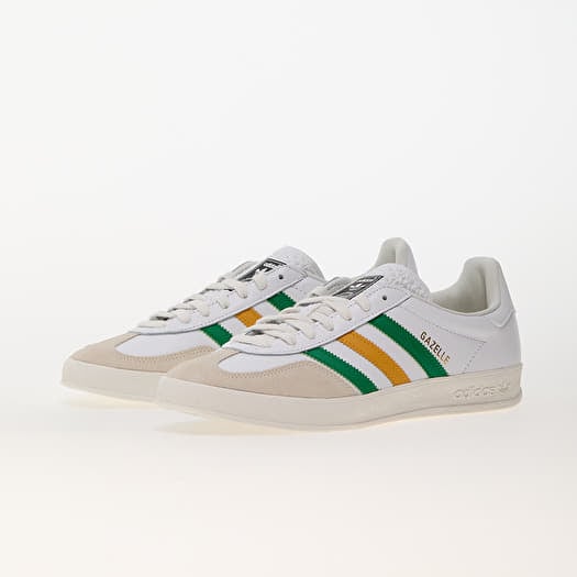 adidas Gazelle Indoor Ftw White/ Preloved Yellow/ Core Black | Queens
