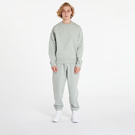 Heren joggingbroek Nike Solo Swoosh Men s Fleece Pants Jade Horizon White Queens