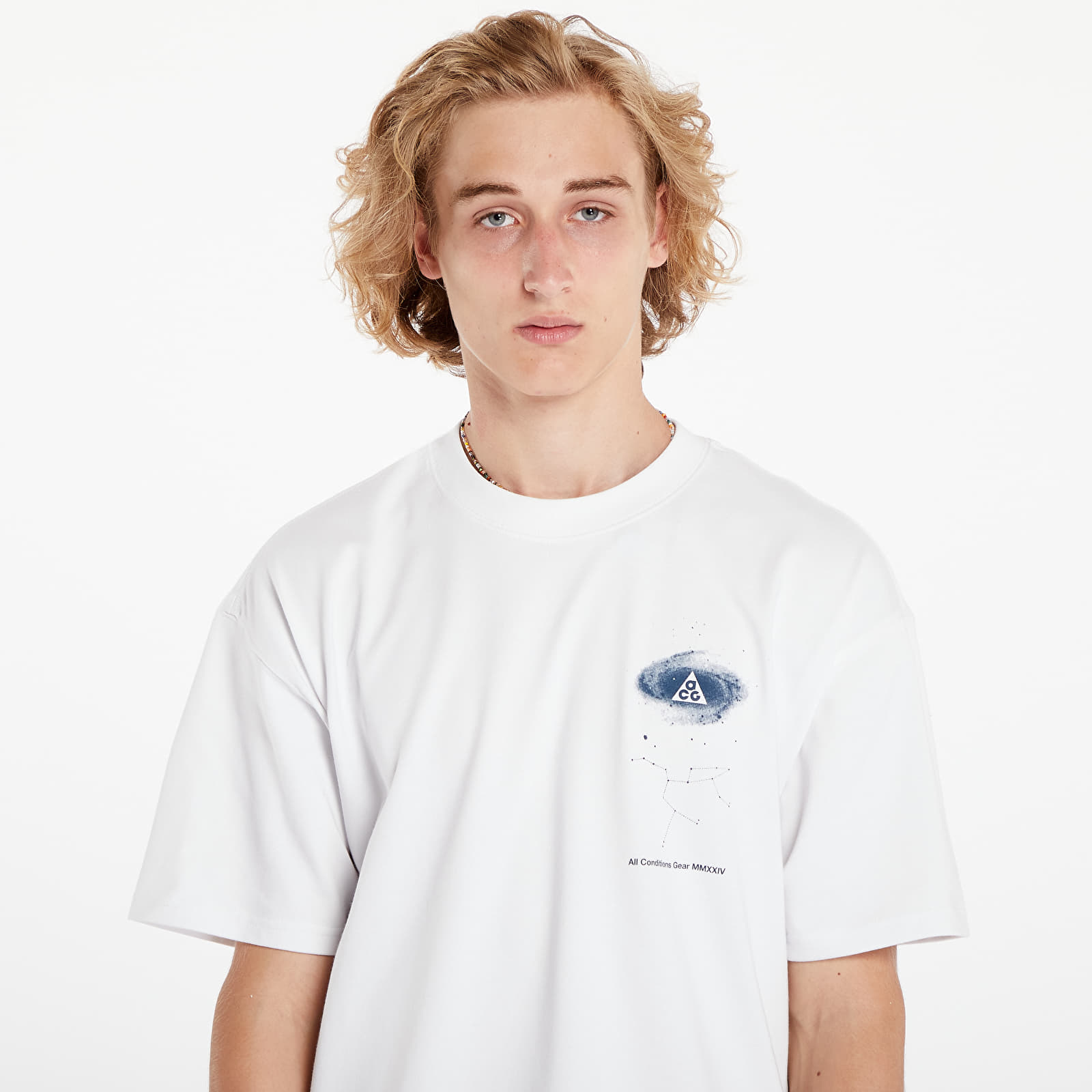 Camisetas hombre Nike ACG Men's Dri-FIT Galaxy T-Shirt  Summit White