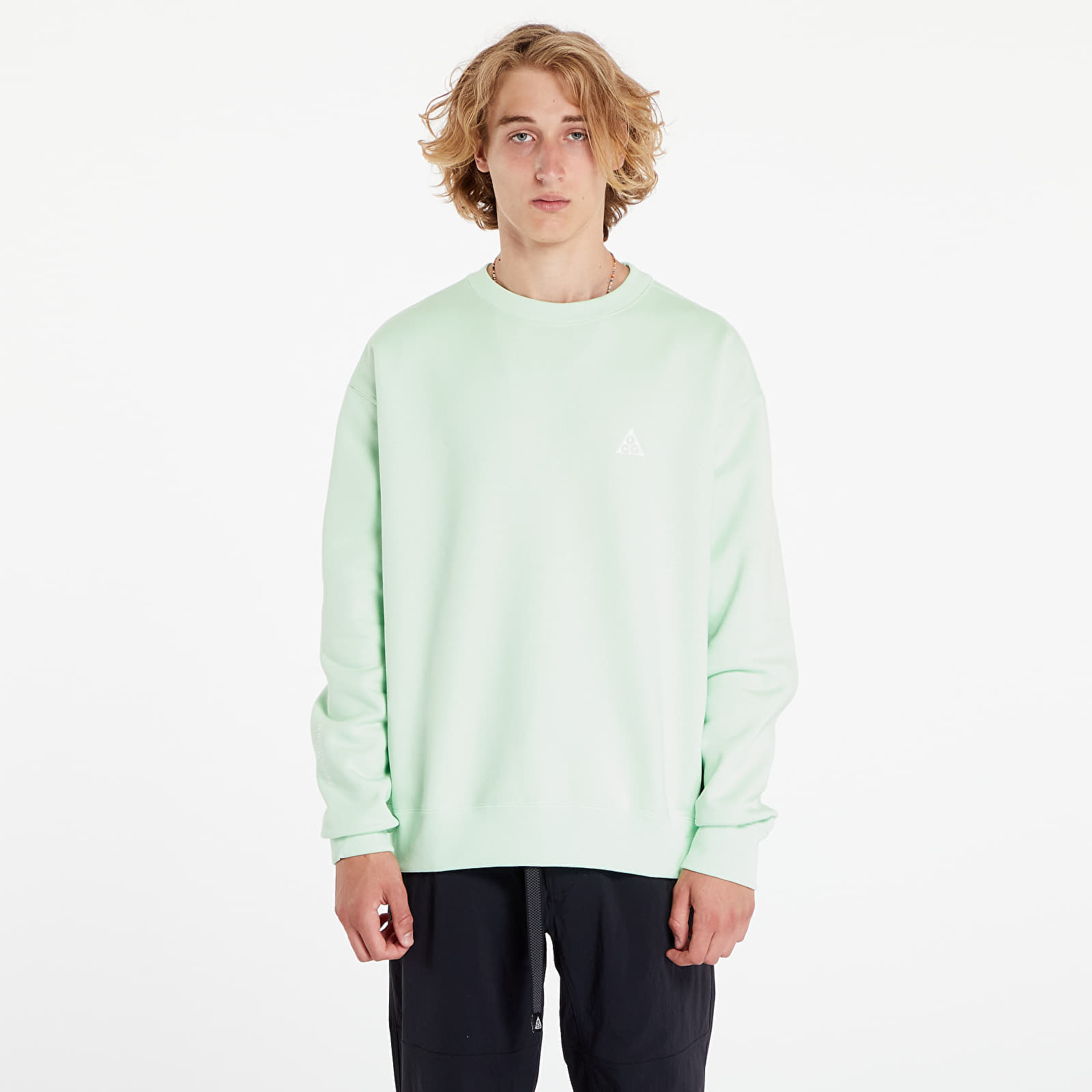 Sweatshirt Nike ACG Therma-FIT Fleece Crew Vapor Green/ Summit White M