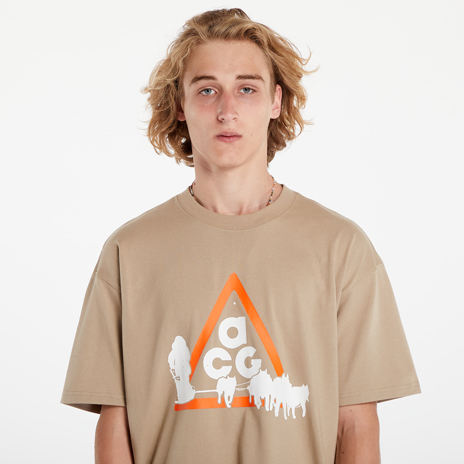 T-Shirts Männer Nike Men's ACG Oc Dog Sled T-shirt Khaki