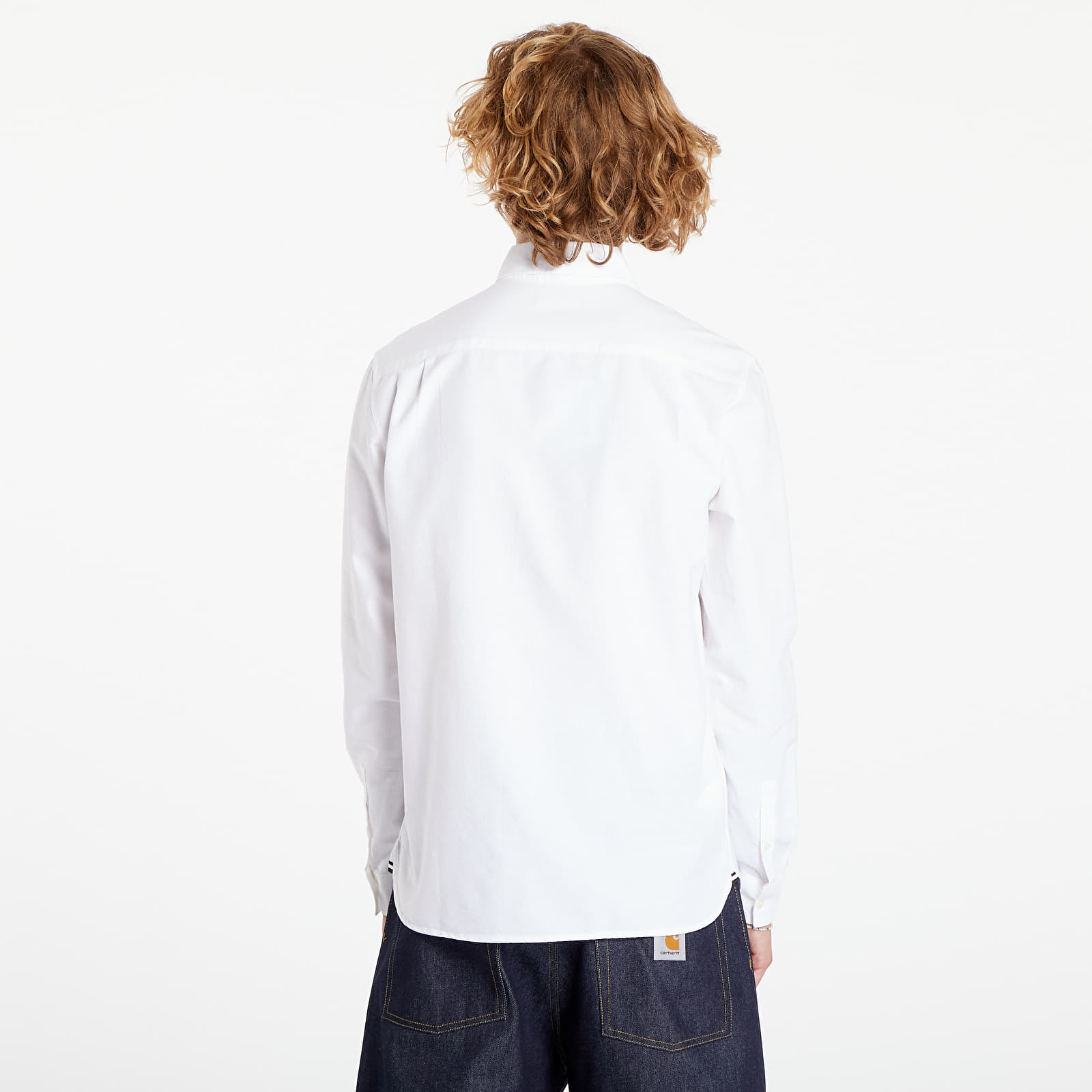 Overhemden FRED PERRY Oxford Shirt White