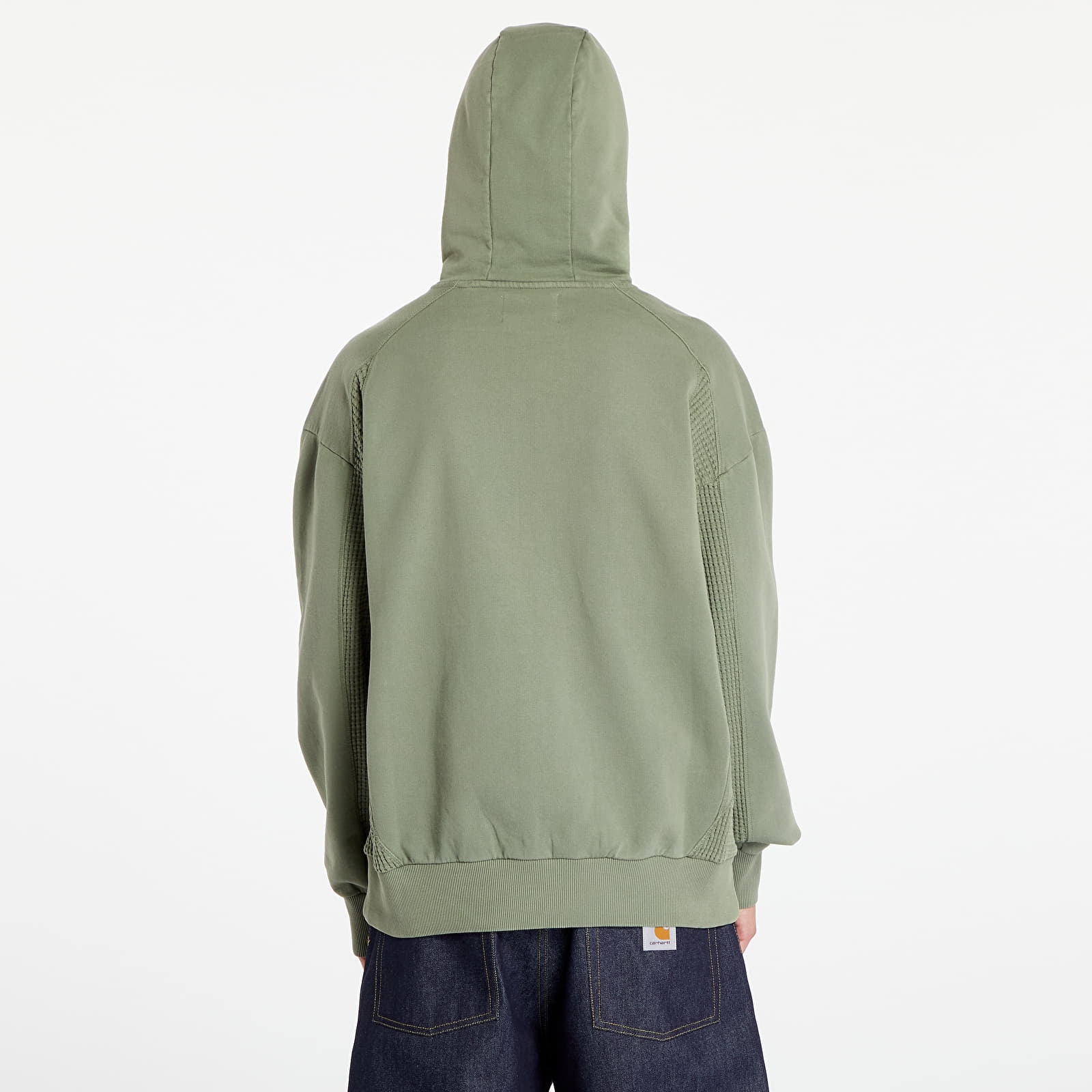 Moške jakne Reebok Uniform Bi-Material Hooded  Forest Green