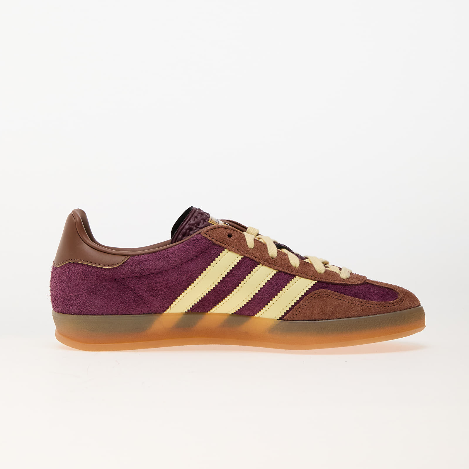 Men's sneakers and shoes adidas Gazelle Indoor Maroon/ Almost Yellow/ Preloved Brown