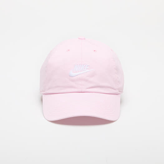 Kšiltovka Nike Club Unstructured Futura Wash Cap Pink Foam / White