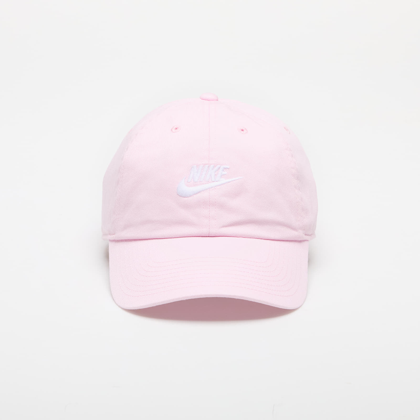 Mützen Nike Club Unstructured Futura Wash Cap Pink Foam / White