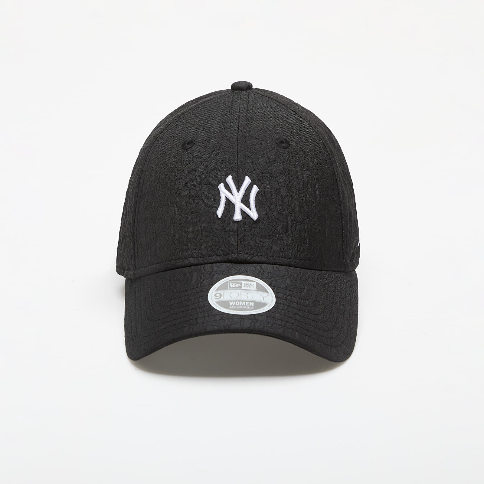 Cap New Era MLB New York Yankees Womens Jacquard 9FORTY Adjustable Cap Black