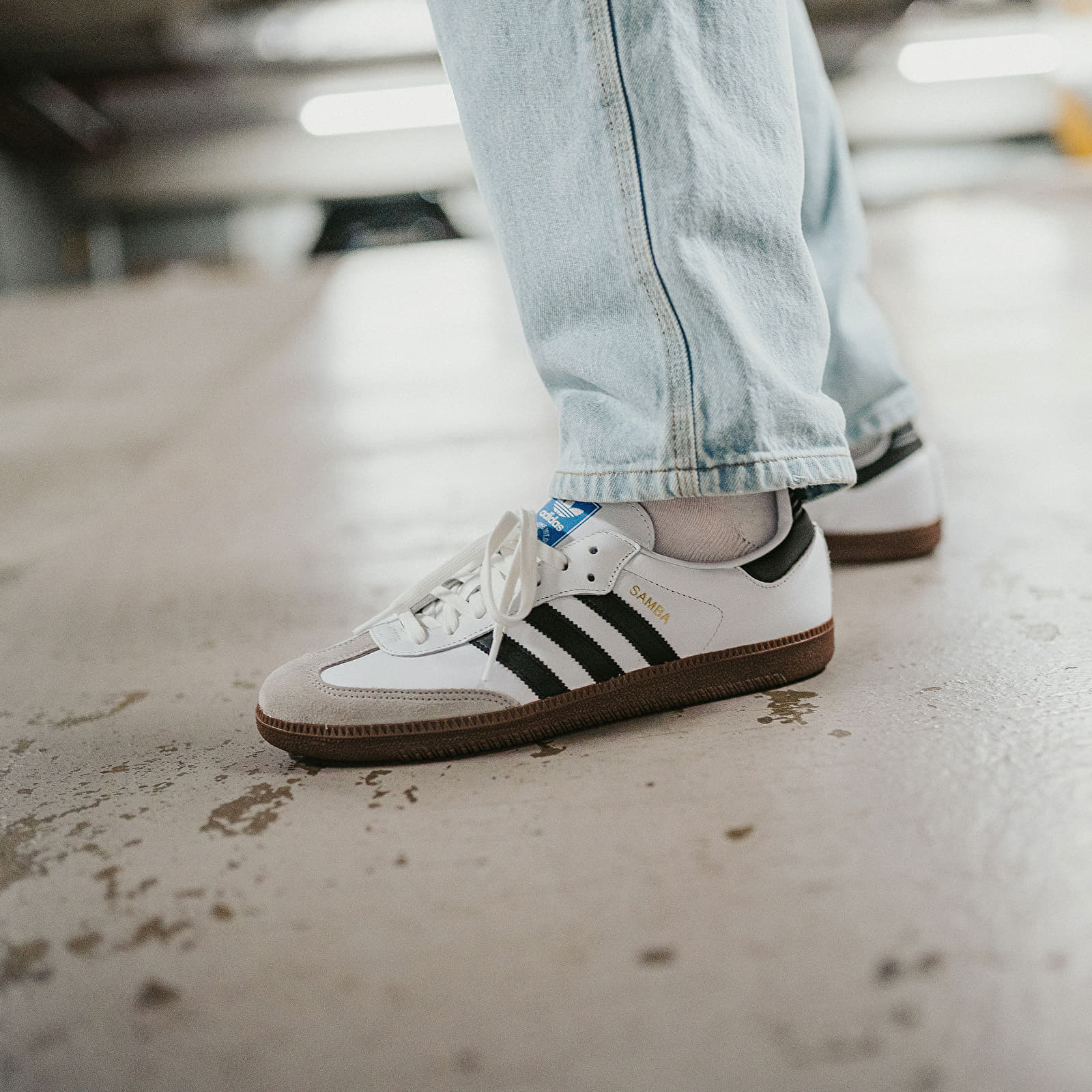 Pánské tenisky a boty adidas Samba Og Ftw White/ Core Black/ Cgrani