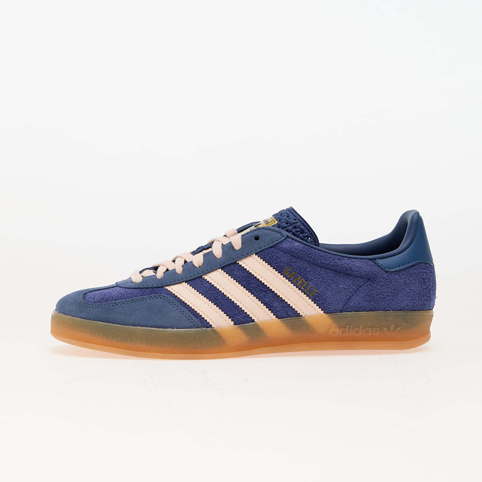 Turnschuhe und Schuhe fur Manner adidas Gazelle Indoor Dark Blue Bliss Orange Prloin Queens