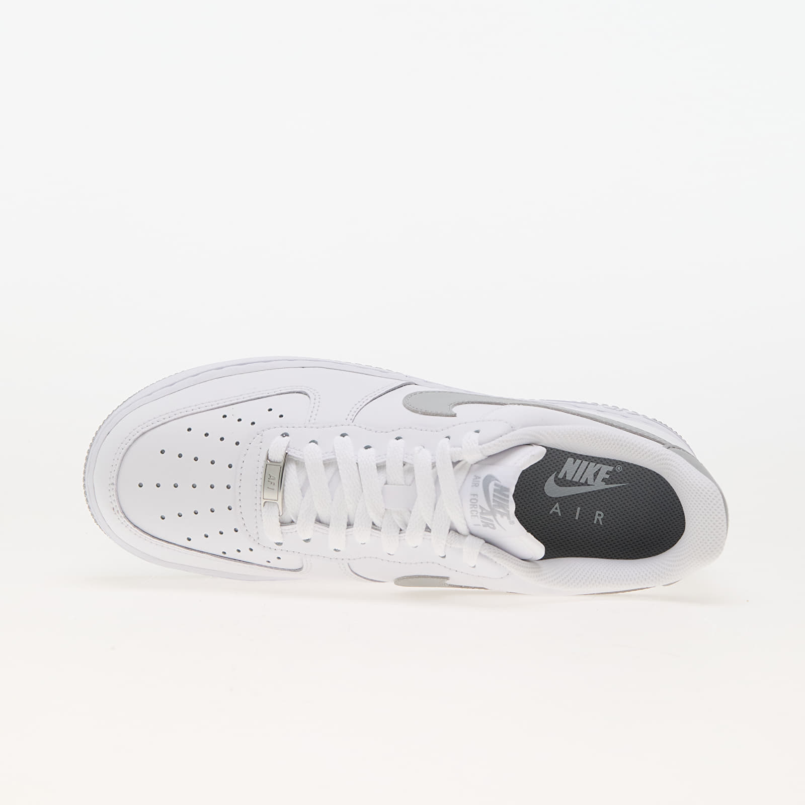 Sapatos Nike Air Force 1 '07 White/ Lt Smoke Grey-White