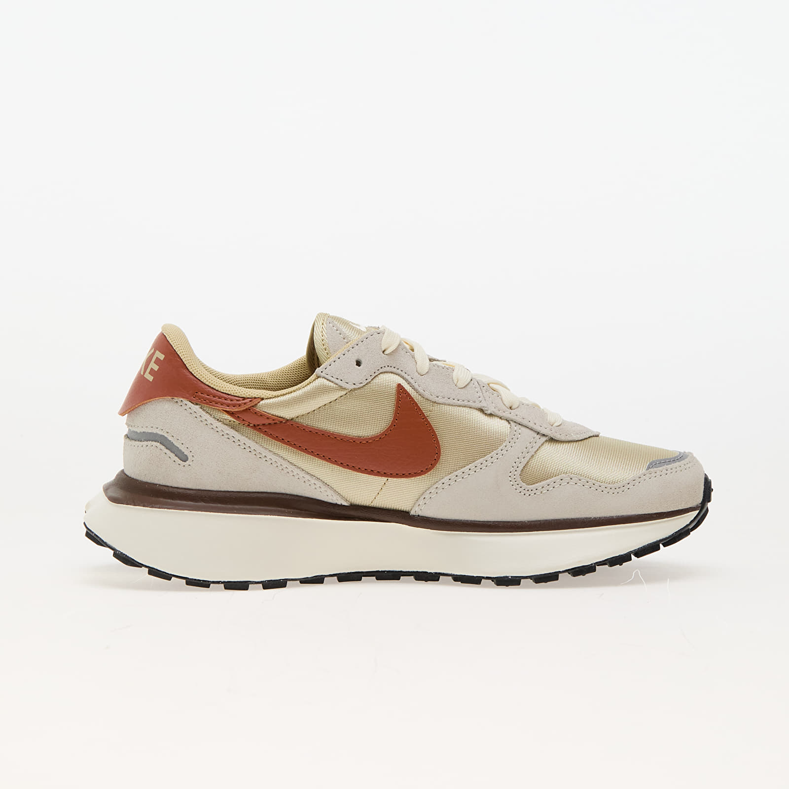 Naiste tossud ja kingad Nike W Phoenix Waffle Team Gold/ Dark Russet-Coconut Milk-Hemp