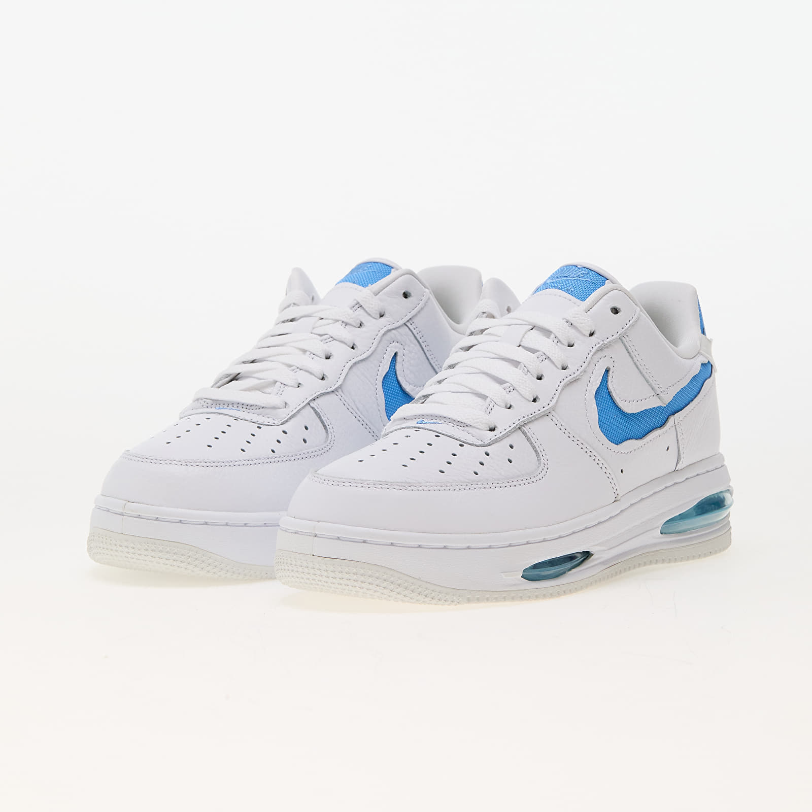 Men's sneakers and shoes Nike Air Force 1 Low Evo White/ University Blue-Summit White