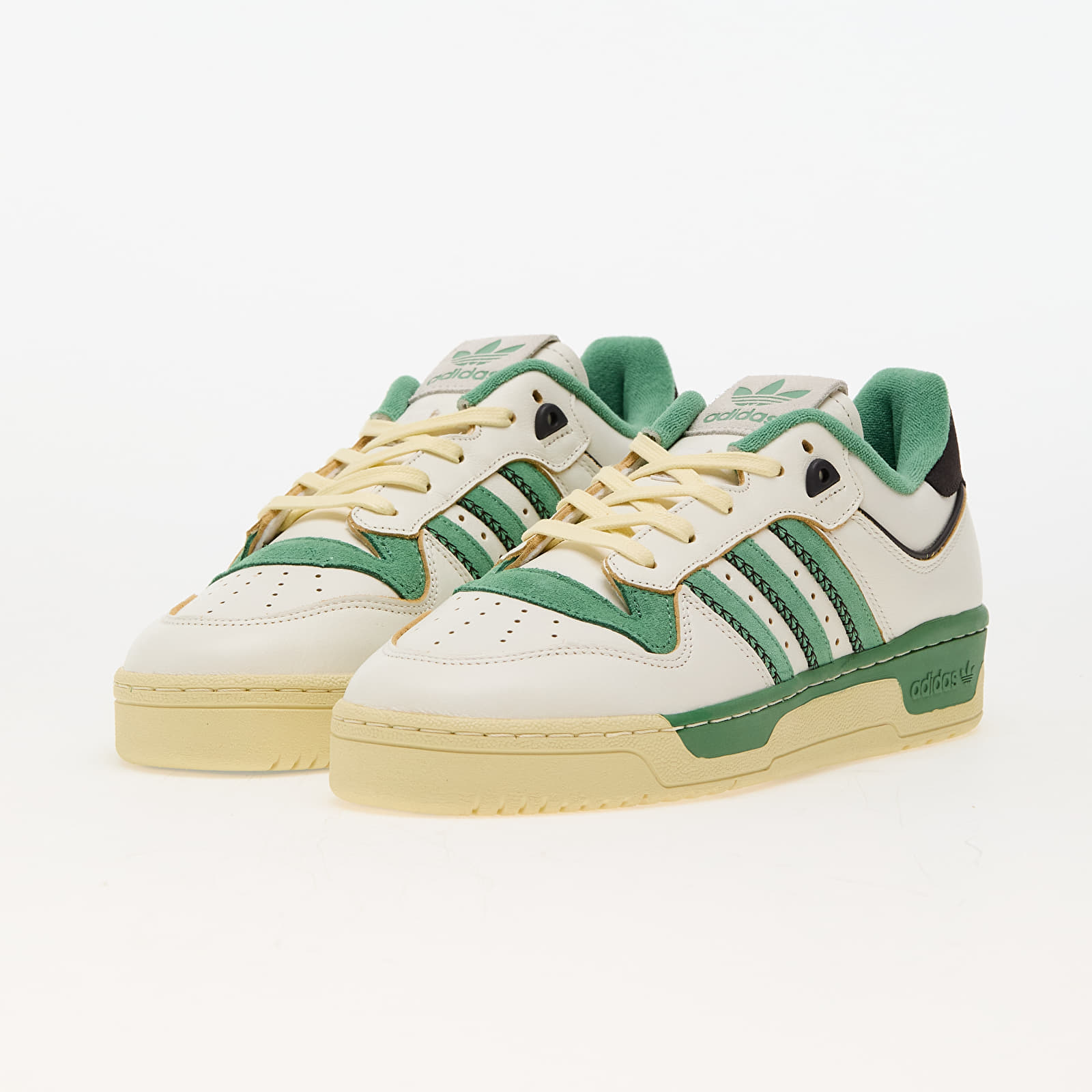 Męskie trampki i buty adidas Rivalry 86 Low Cloud White/ Preloved Green/ Easy Yellow