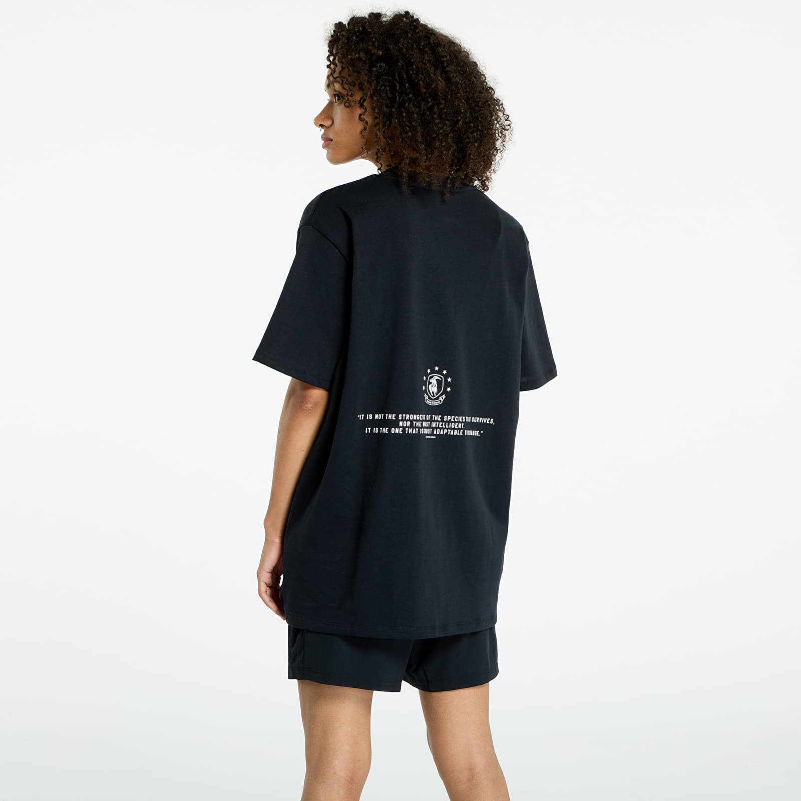 T-Shirts Frau Under Armour Project Rock  Campus Q3 T-Shirt Black/ White