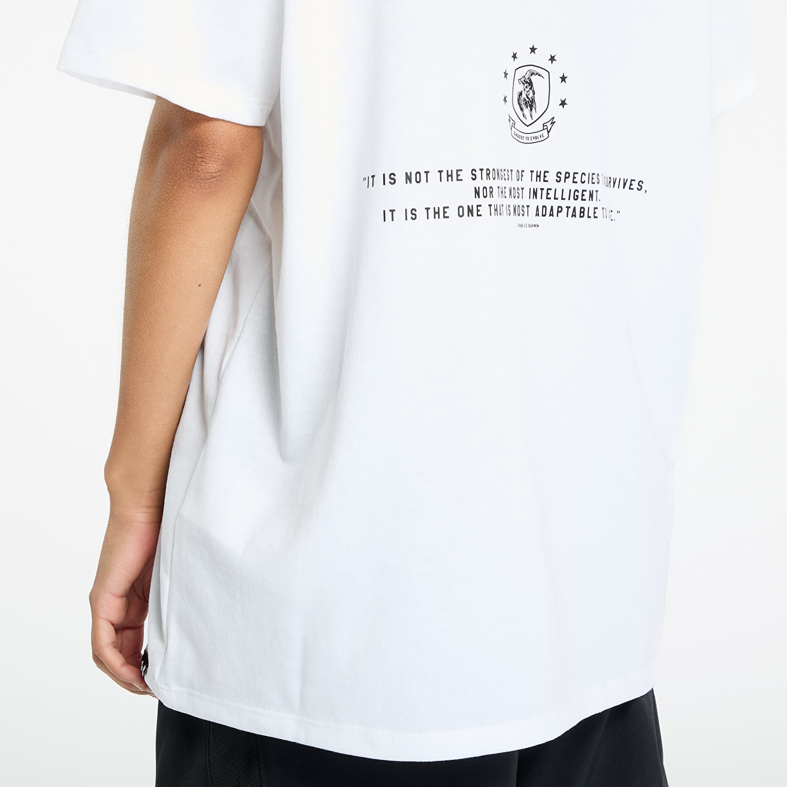 Ženske majice Under Armour Project Rock Campus Q3 T-Shirt White/ Black