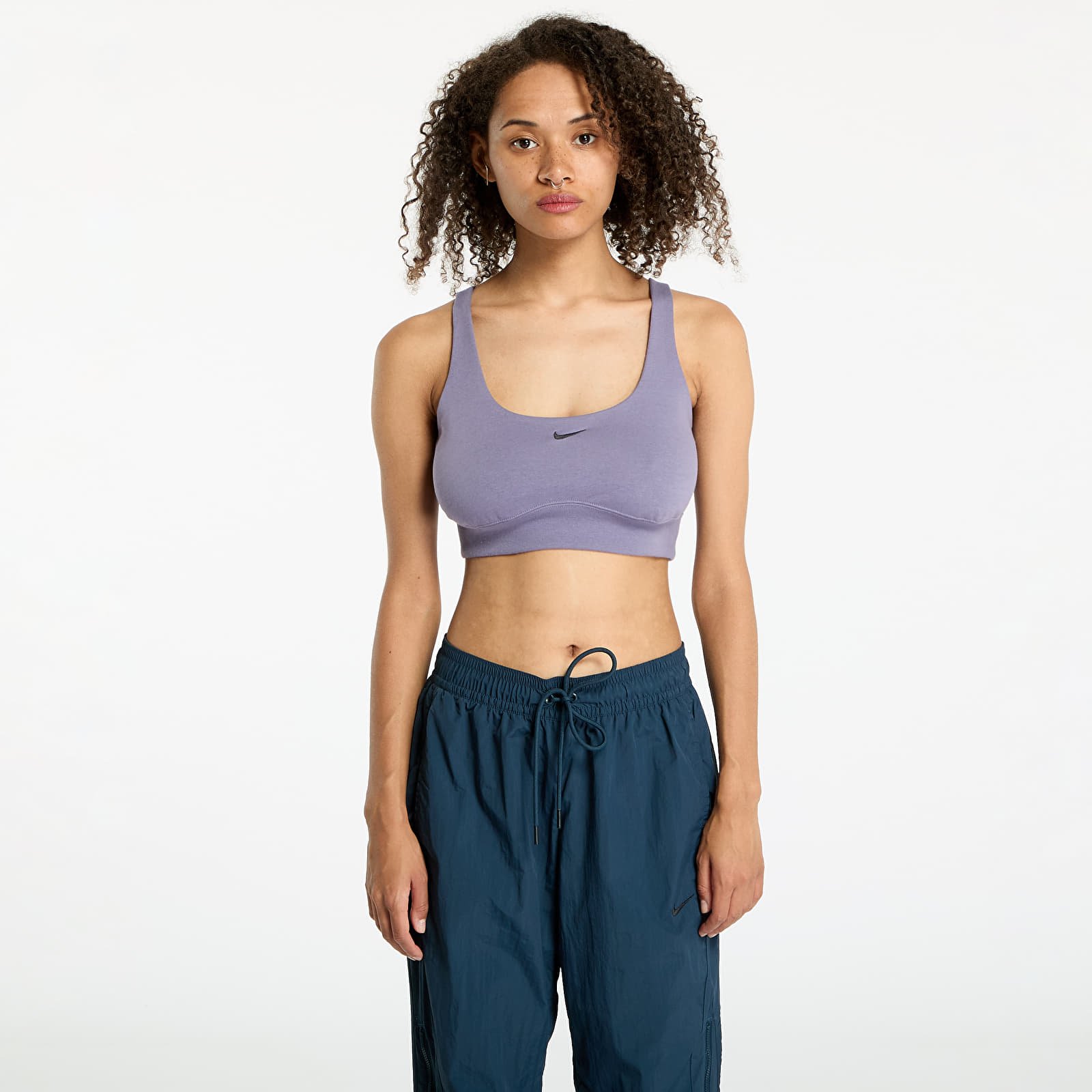 Oberteile Nike Sportswear Chill Terry Women's crop top Daybreak/ Black