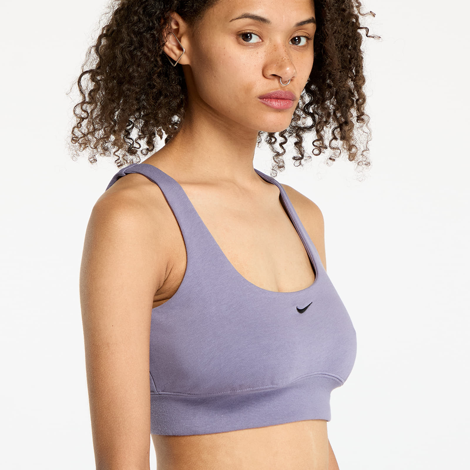 Oberteile Nike Sportswear Chill Terry Women's crop top Daybreak/ Black