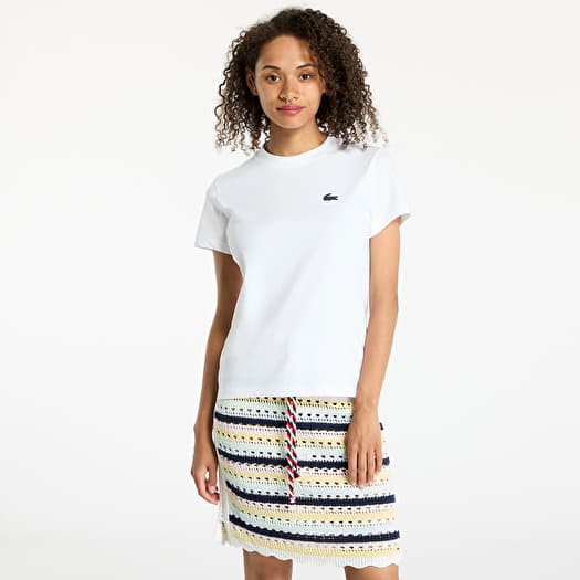 T-shirt LACOSTE Tee-Shirt &Turtle Neck White