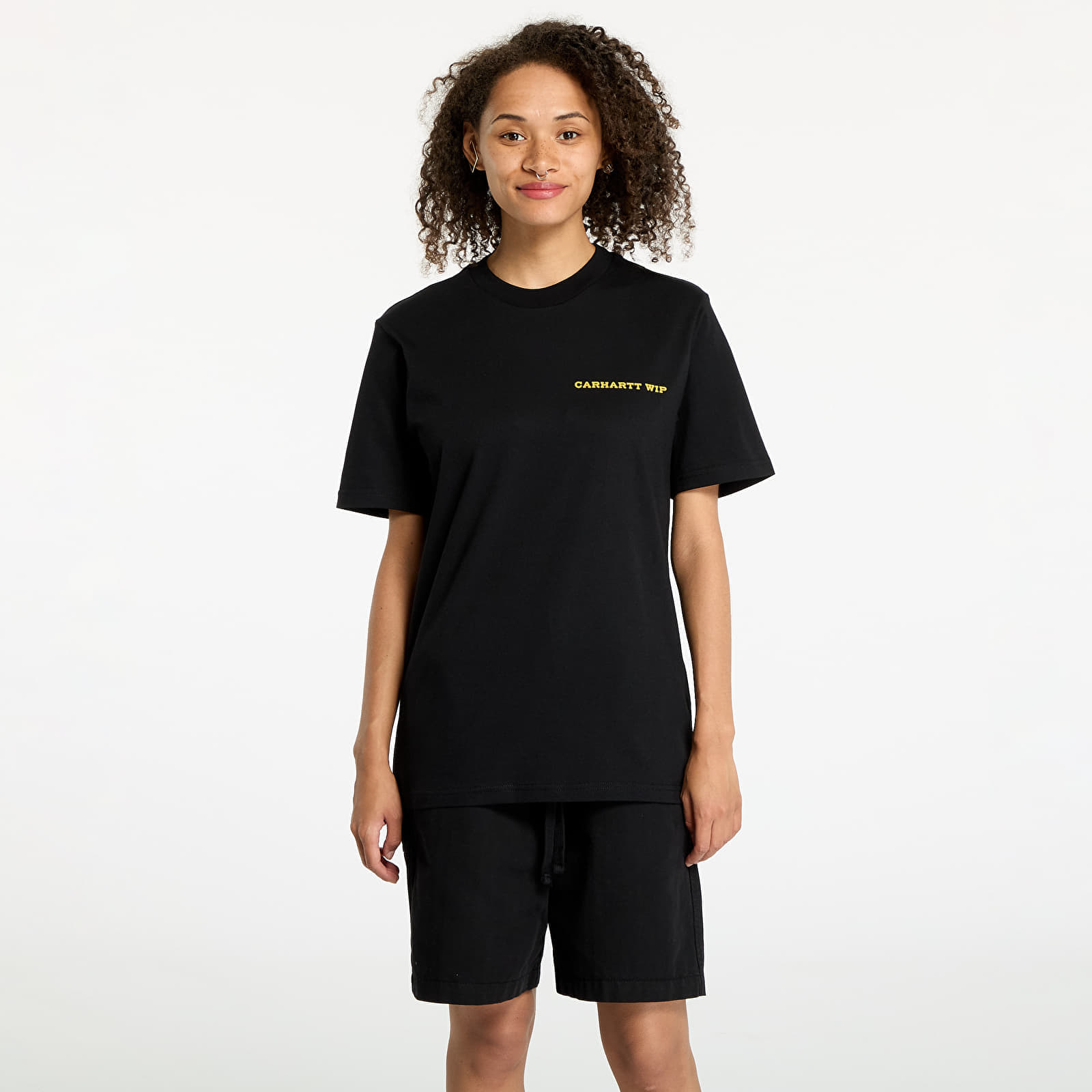 T-shirt Carhartt WIP S/S Home State T-Shirt UNISEX Black L