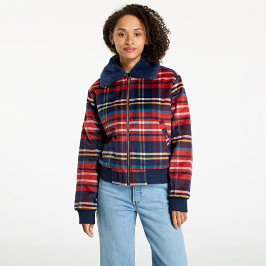 Red tartan jacket ladies online