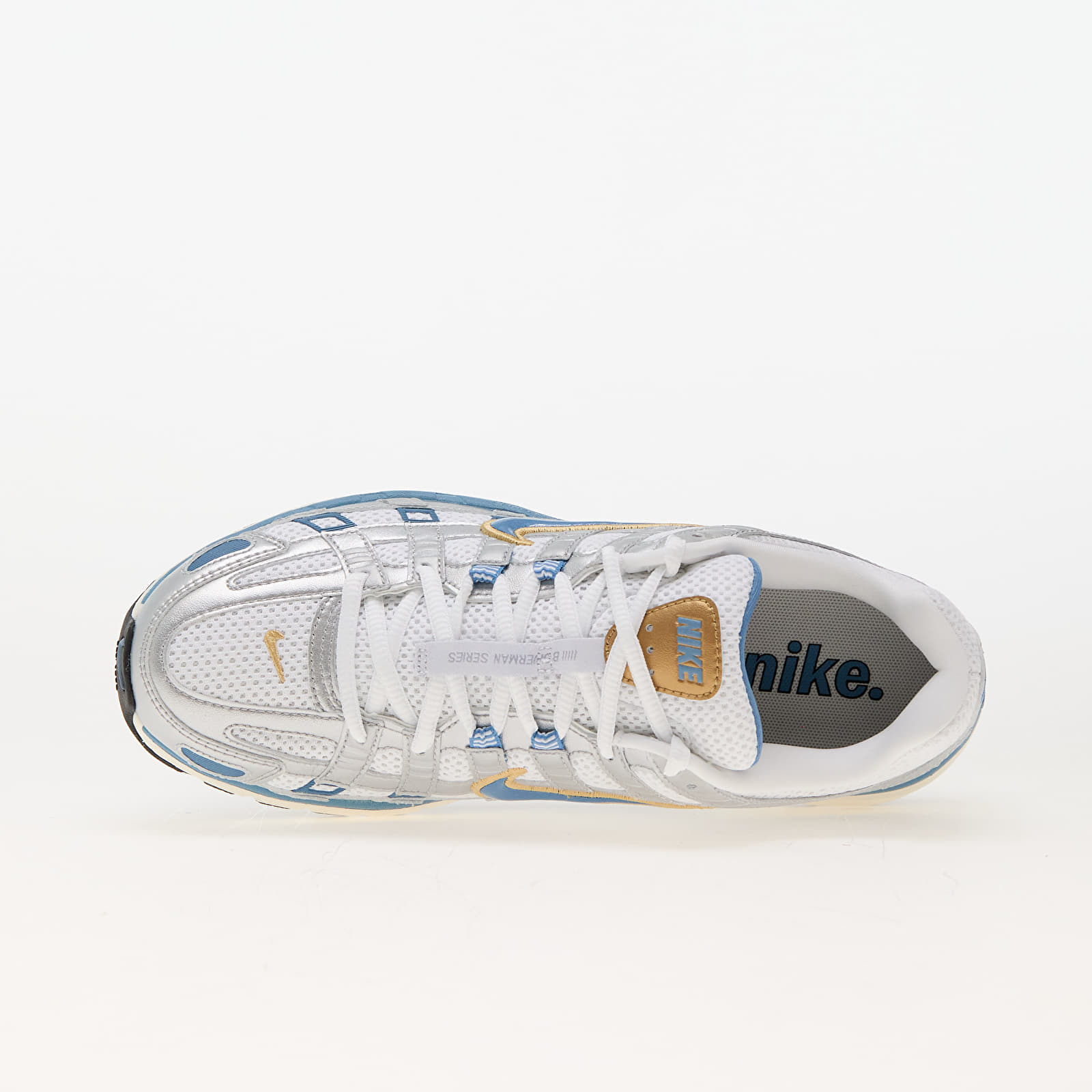 Schuhe Nike P-6000 White/ Aegean Storm-Metallic Silver