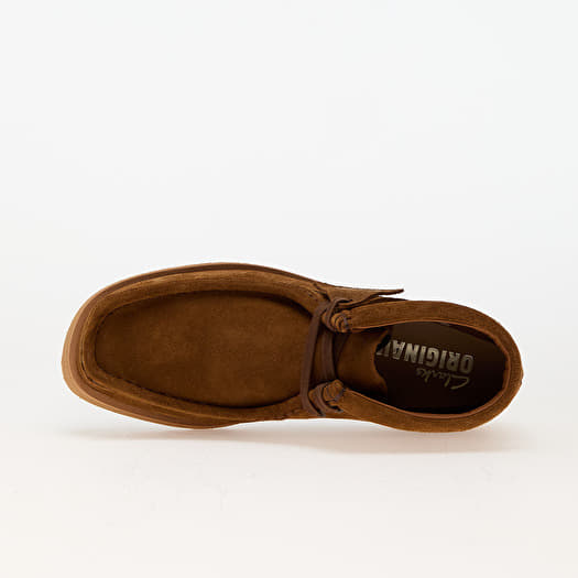 Wallabee cola suede top