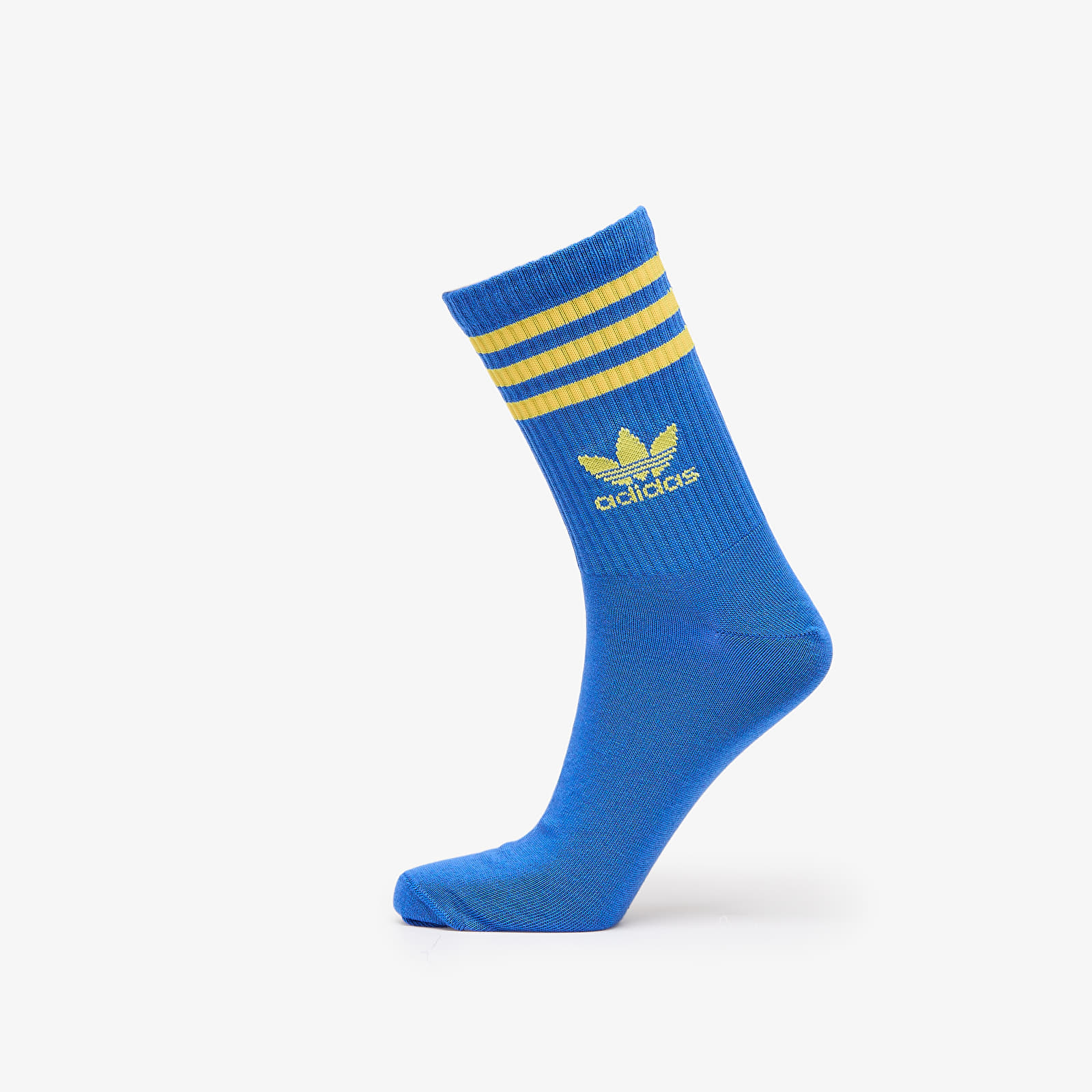 Skarpety męskie adidas Mid Cut Crew Sock 3-Pack Blue/ Core White/ White