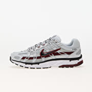 Nike P-6000 Pure Platinum/ Dark Team Red
