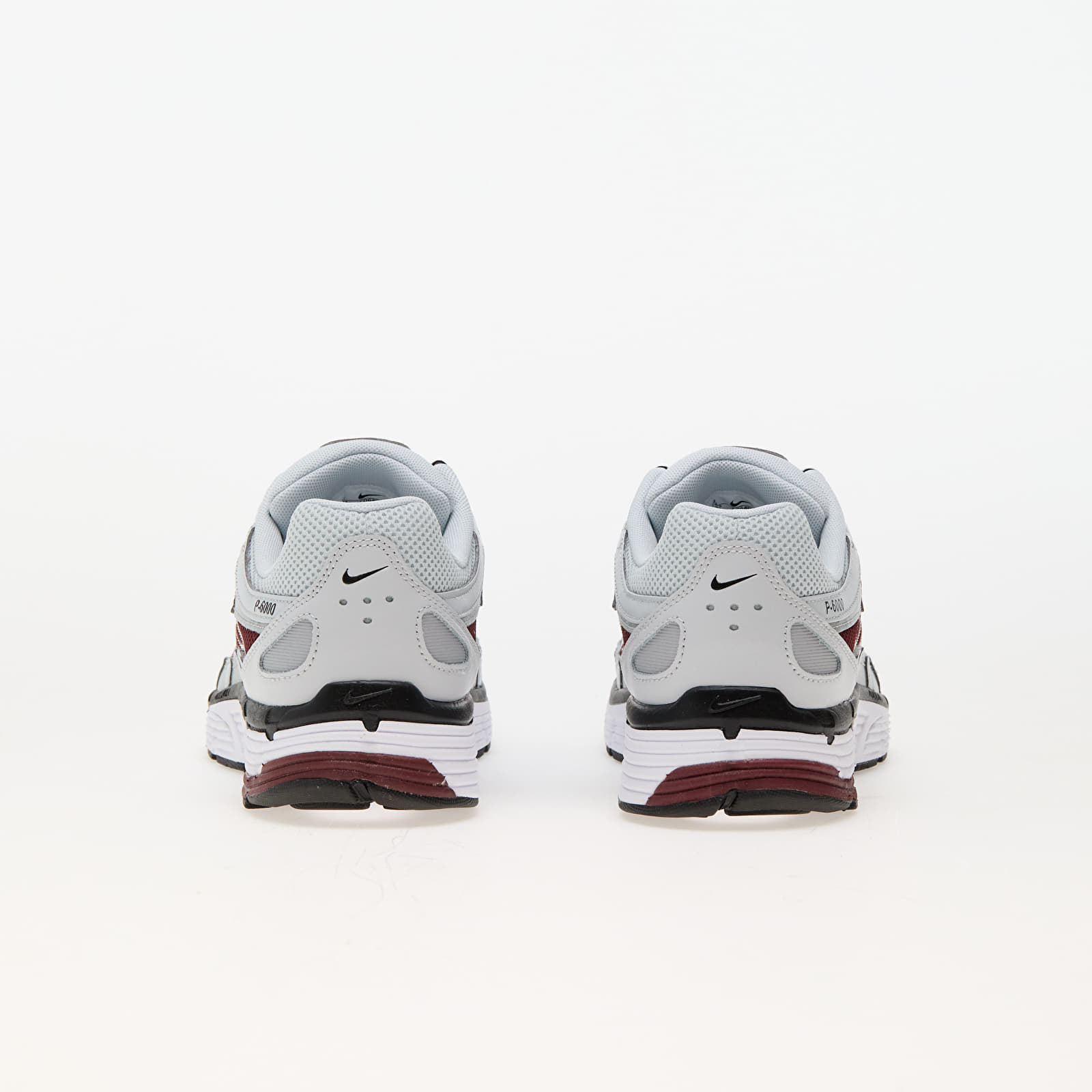 Shoes Nike P-6000 Pure Platinum/ Dark Team Red