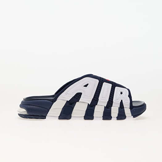 Shoes Nike Air More Uptempo Slide Midnight Navy/ University