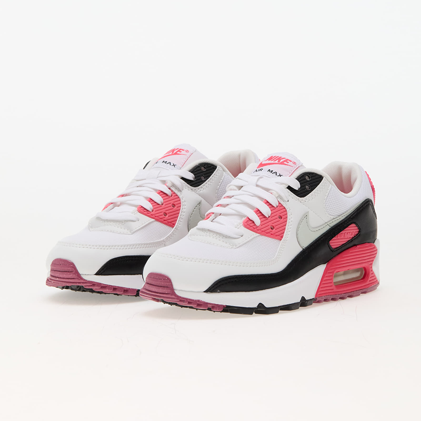Zapatos Nike W Air Max 90 White/ Light Silver-Aster Pink-Black