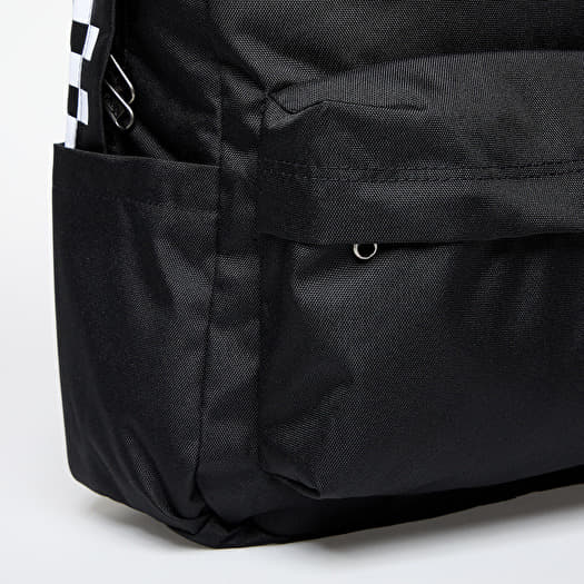 Vans old skool backpack black and white cheap