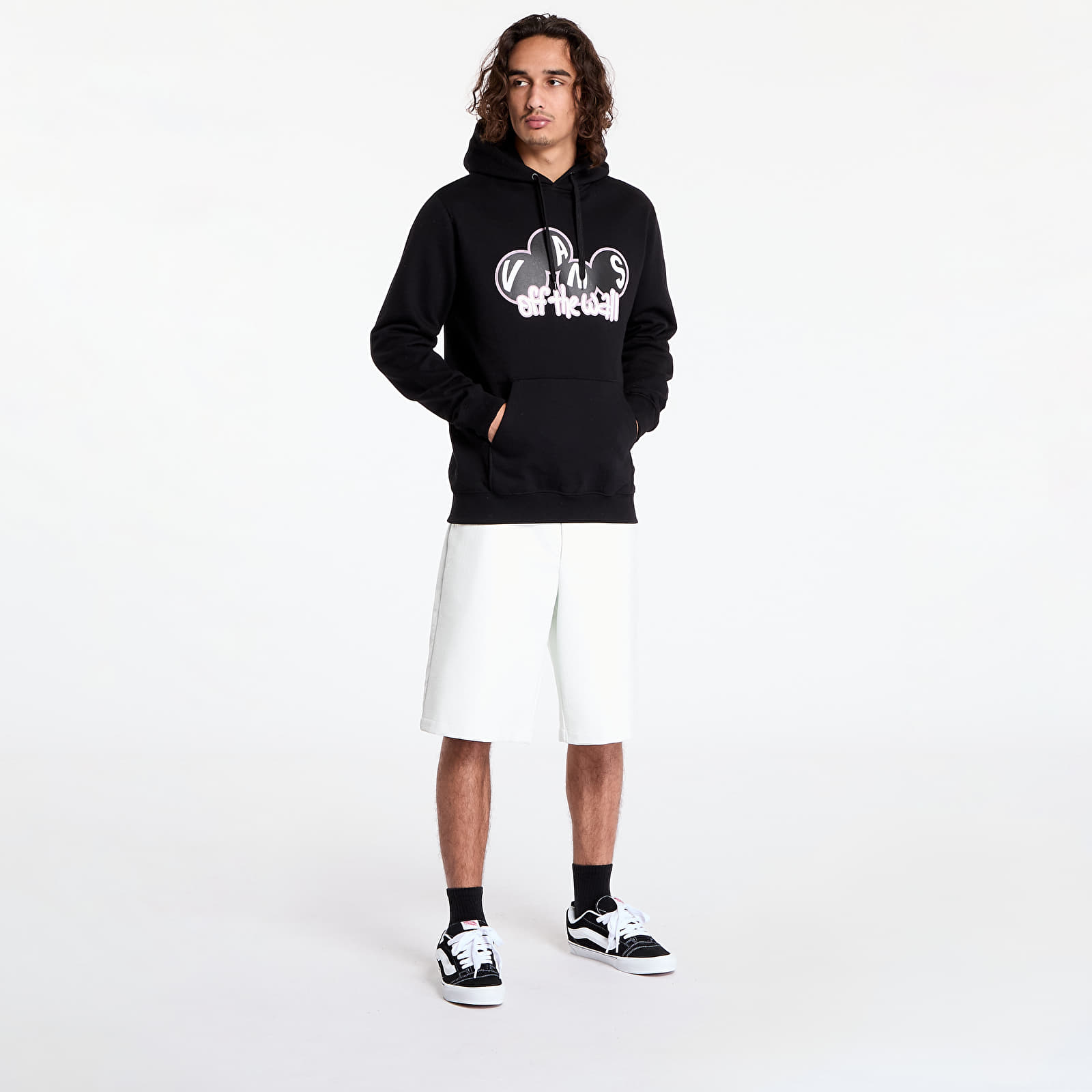 Mikiny Vans Scuttle Pullover Hoodie Black