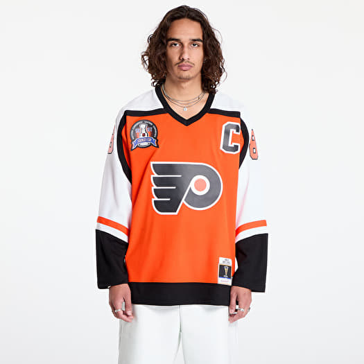 Jerseys Mitchell Ness Philadelphia Flyers 88 Eric Lindros NHL Dark Jersey Orange Queens