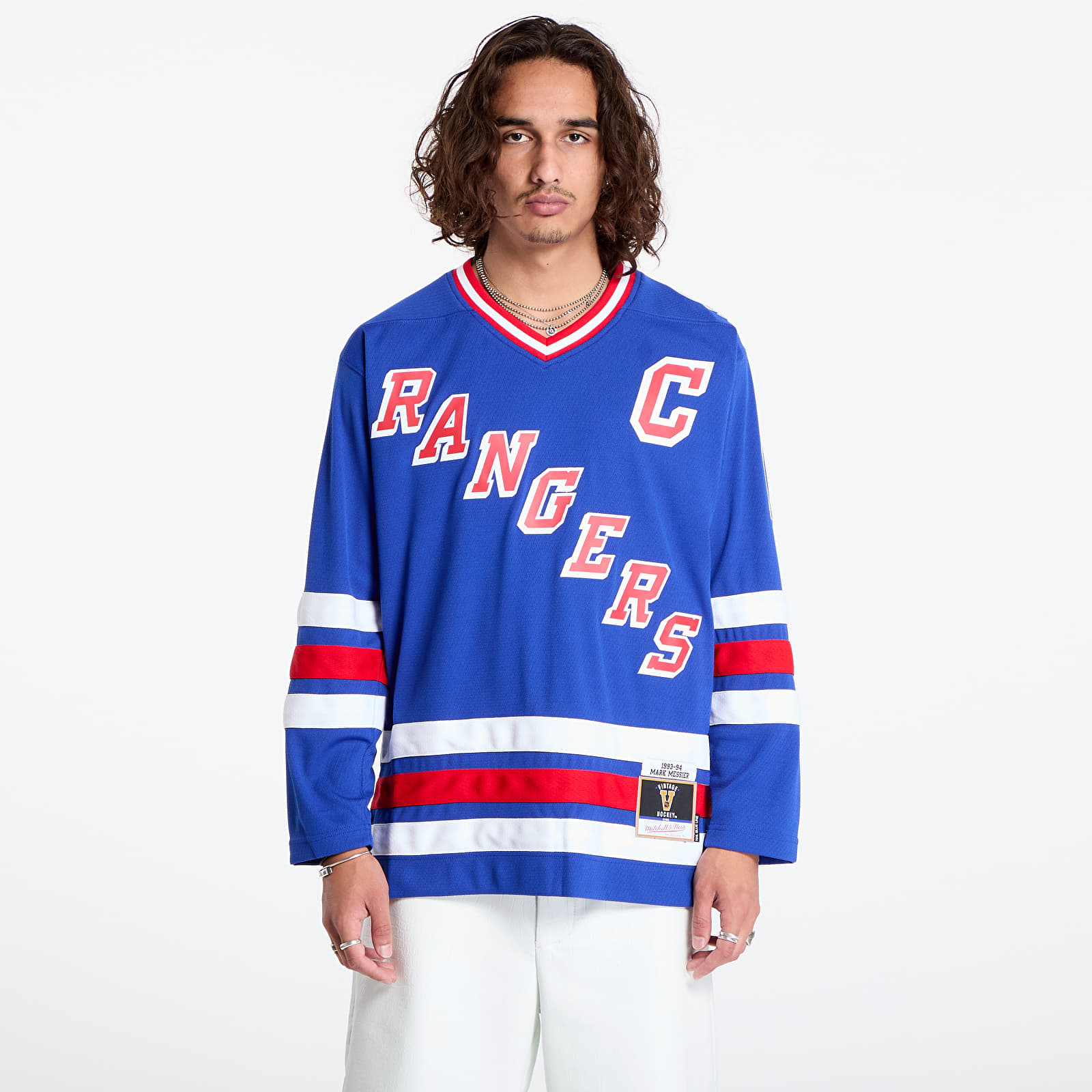Jerseys Mitchell & Ness New York Rangers 11 Mark Messier NHL Dark Jersey Royal