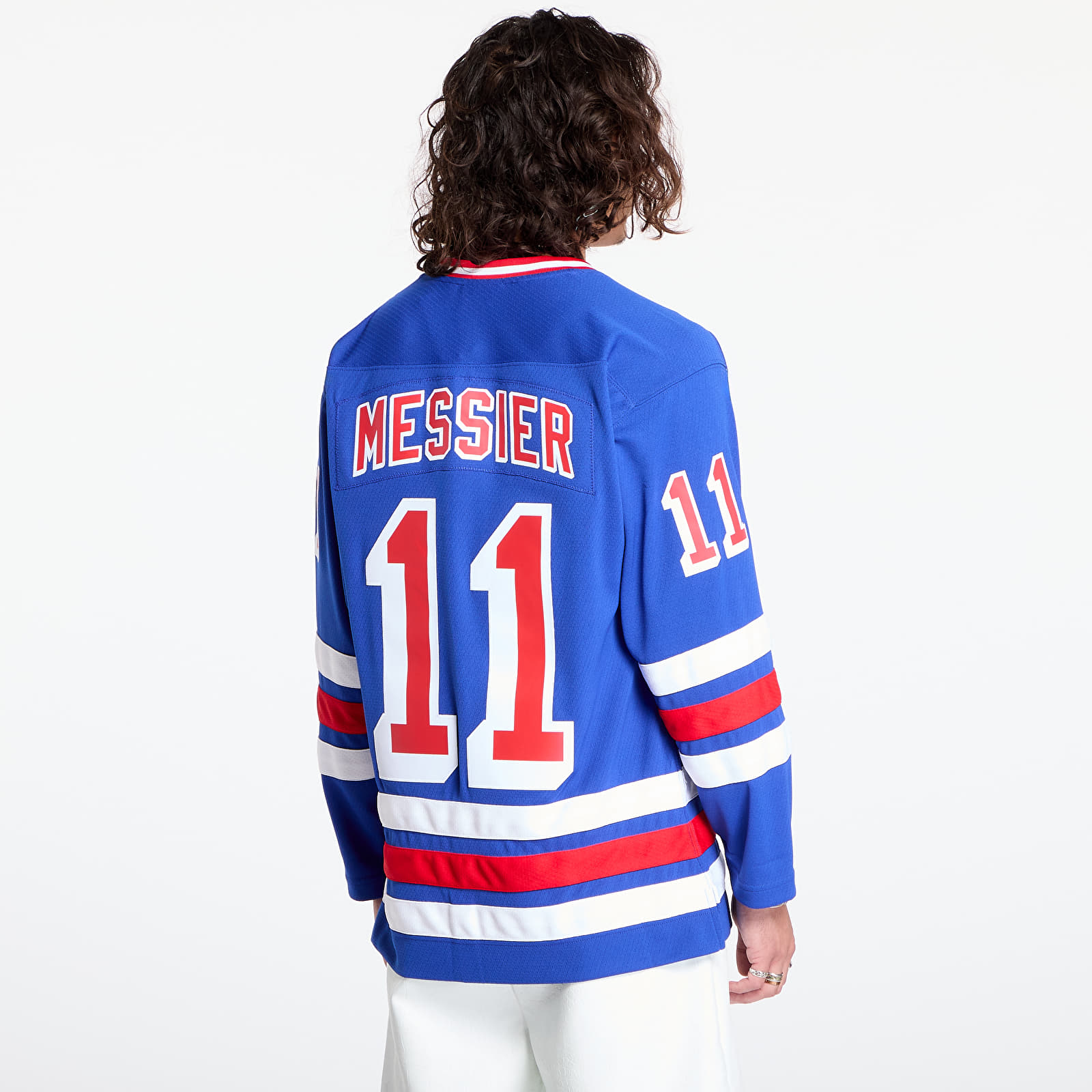 Jerseys Mitchell & Ness New York Rangers 11 Mark Messier NHL Dark Jersey Royal