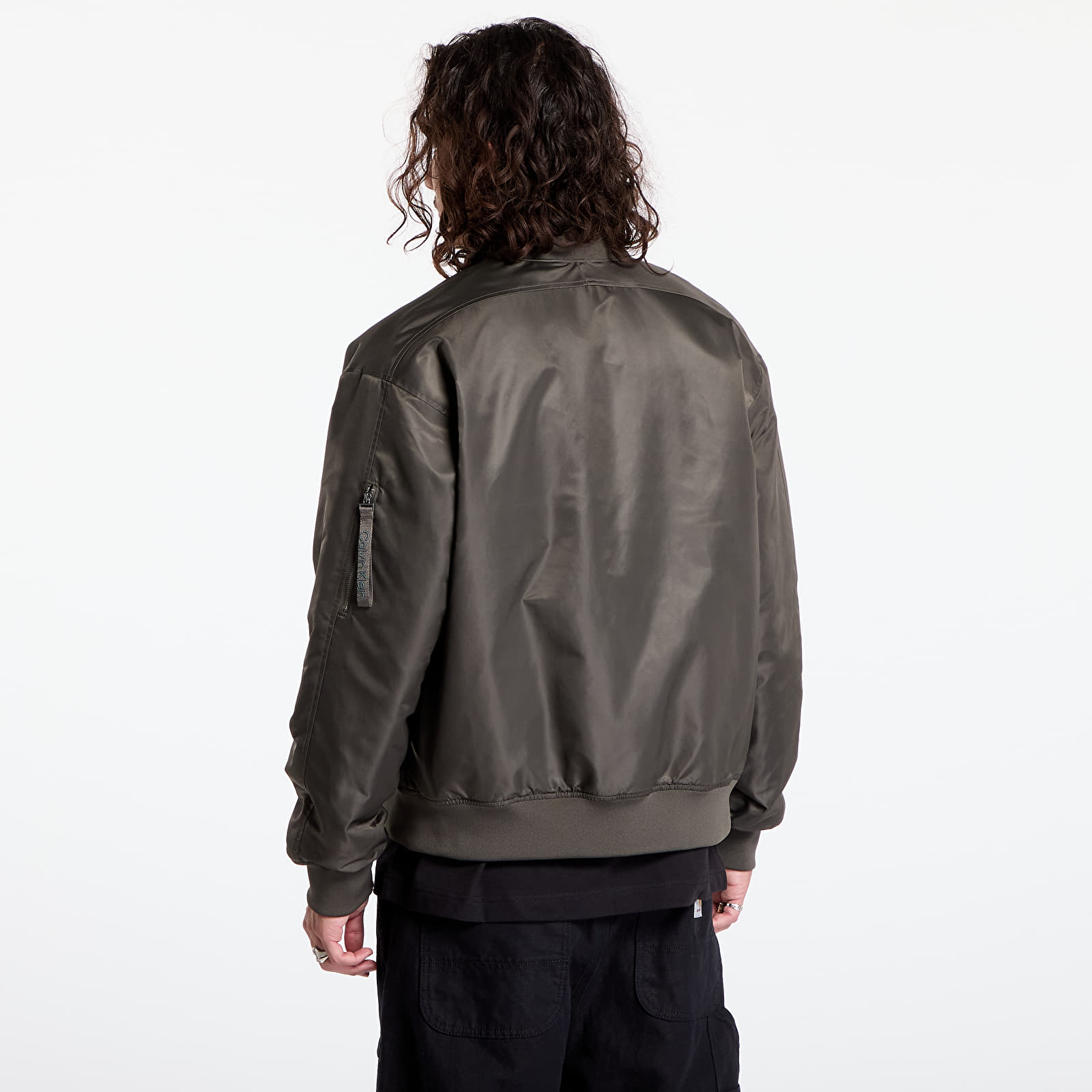 Men's bombers Calvin Klein Jeans Ls Nylon Padded Hero Beluga