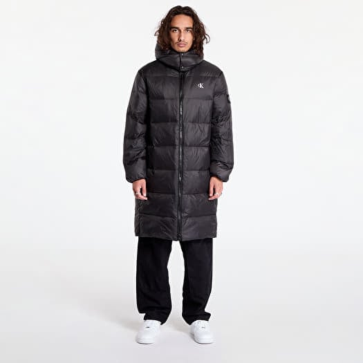 Calvin Klein Jeans Essentials Down Long Jacket Black