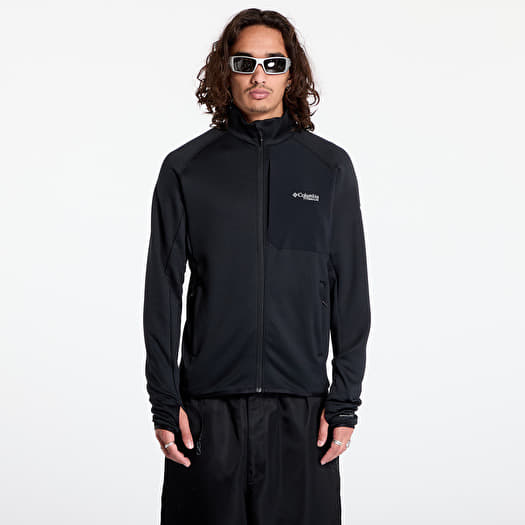 Sweat-shirt Columbia Triple Canyon™ Grid Fleece FZ II Black