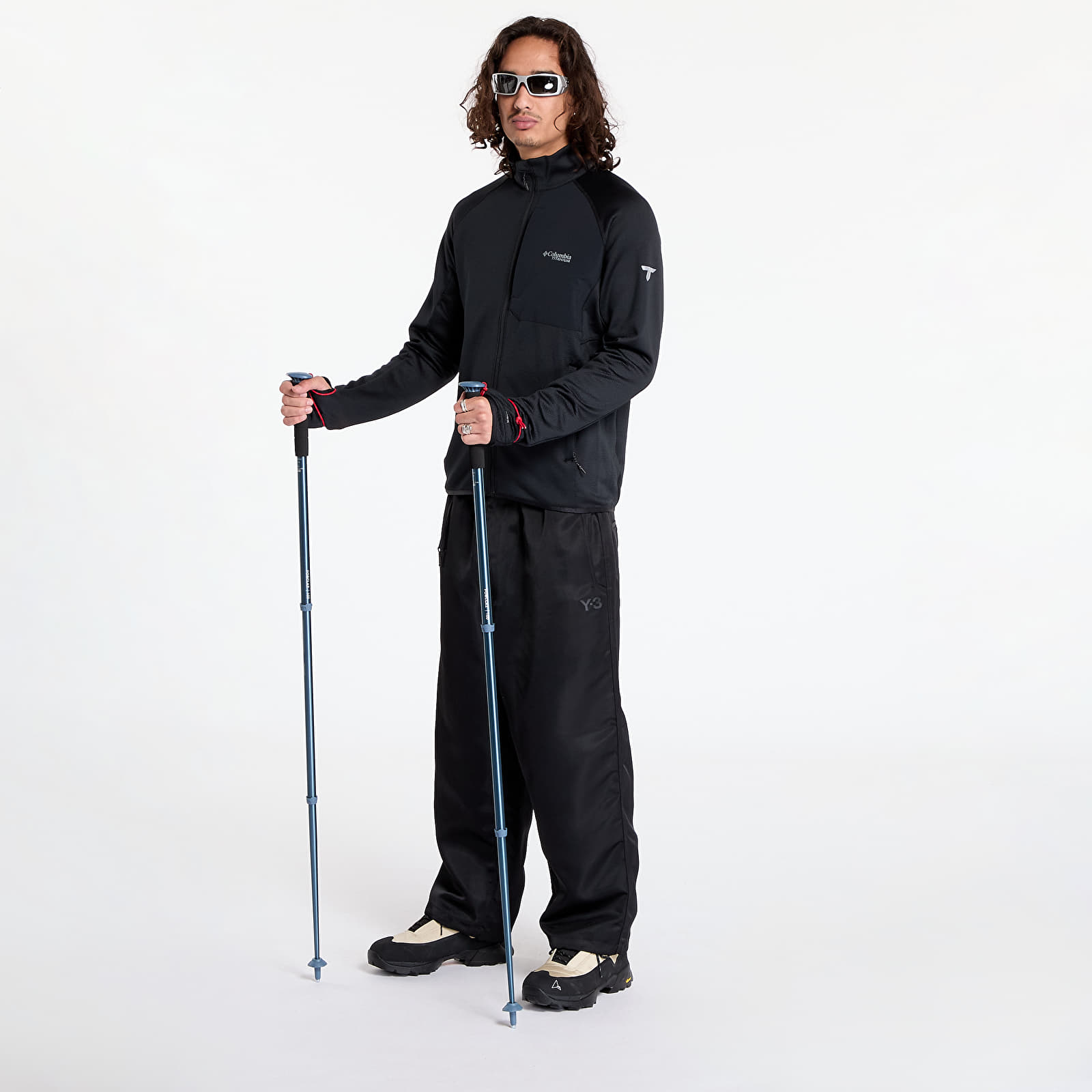 Мужские худи Columbia Triple Canyon™ Grid Fleece FZ II Black