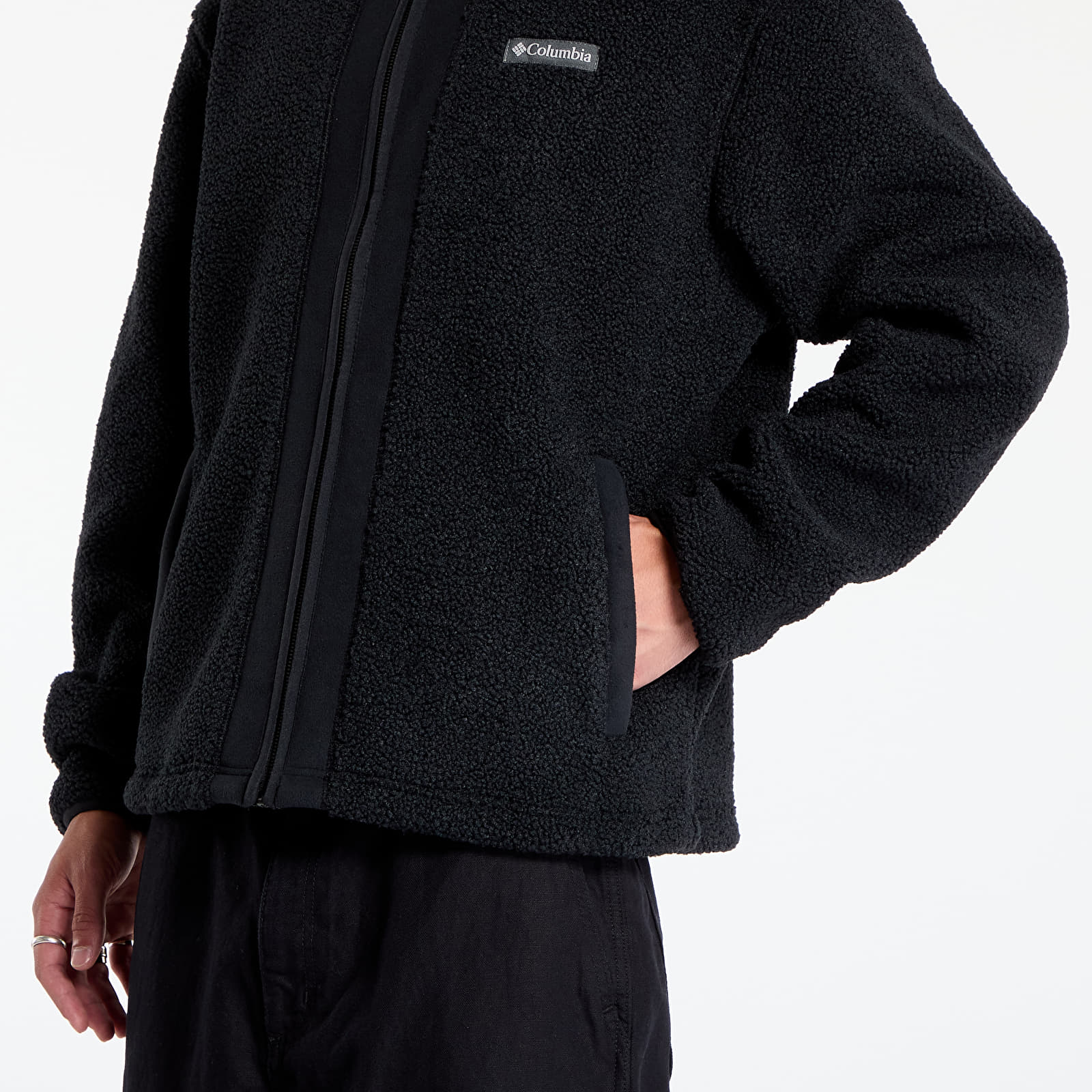 Men's sweatshirts Columbia Black Mesa™ Boucle Fleece Black