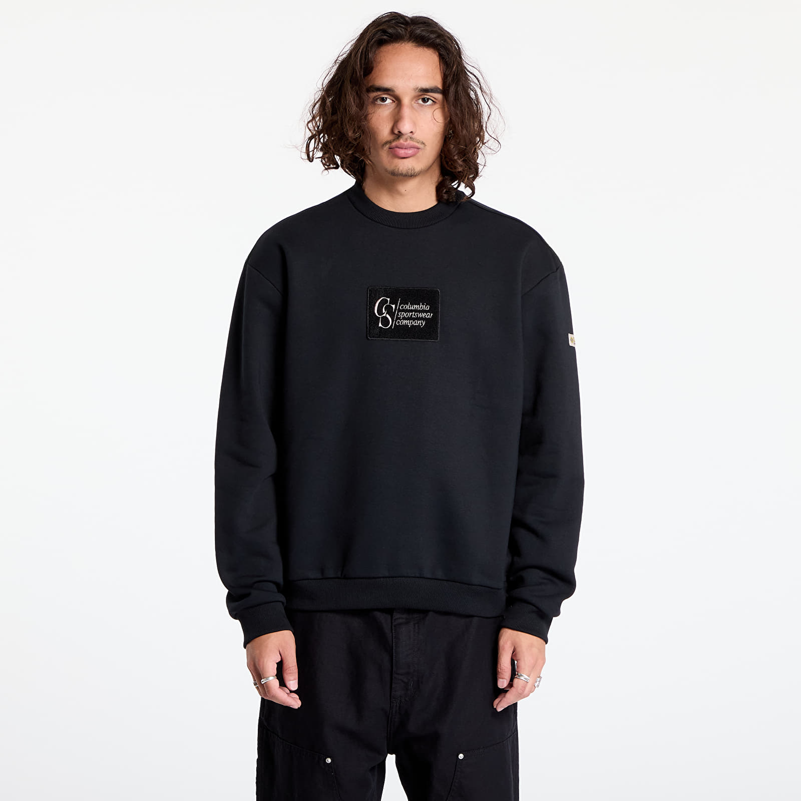 Men's sweatshirts Columbia Wallowa™ Fleece Crewneck Sweatshirt Black