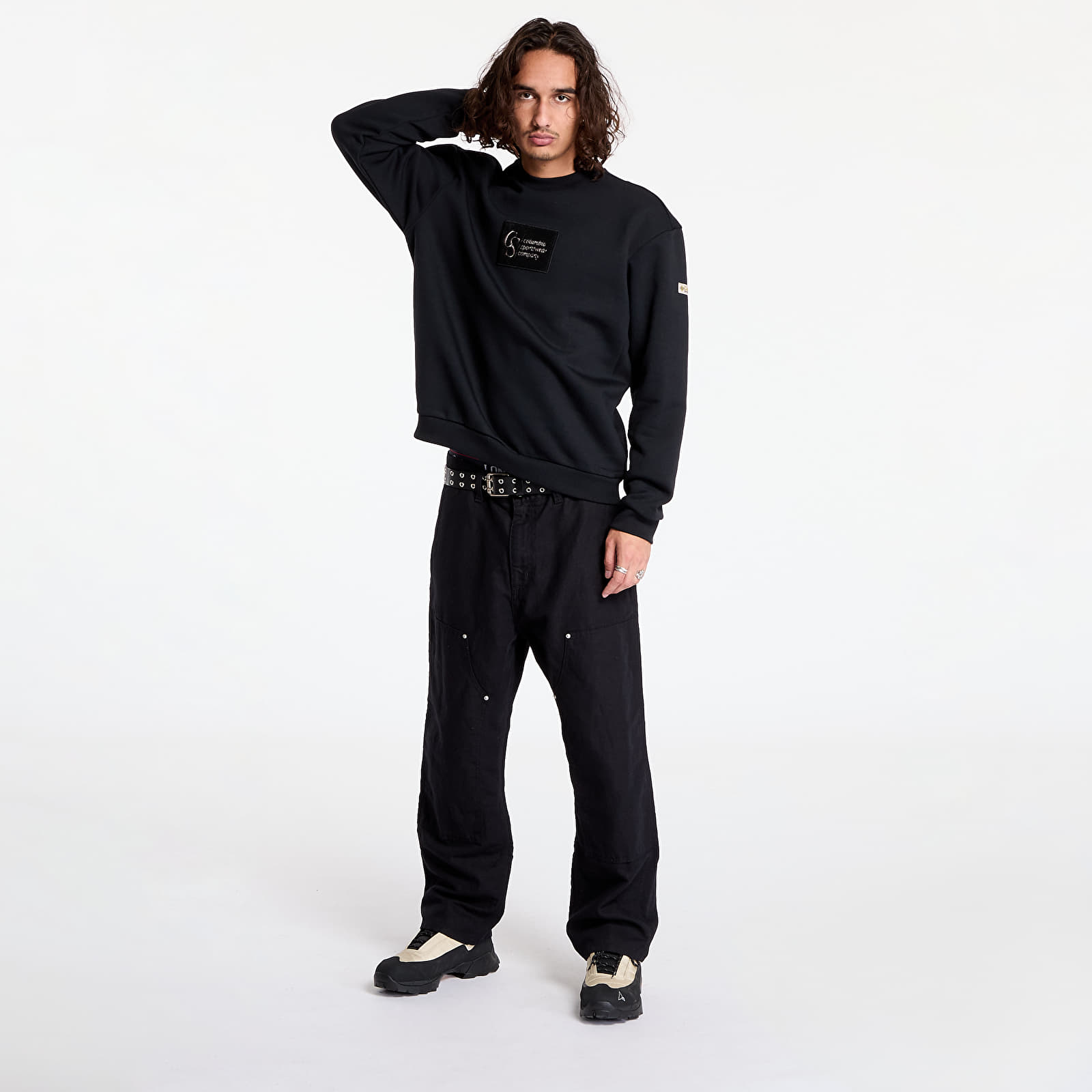 Men's sweatshirts Columbia Wallowa™ Fleece Crewneck Sweatshirt Black