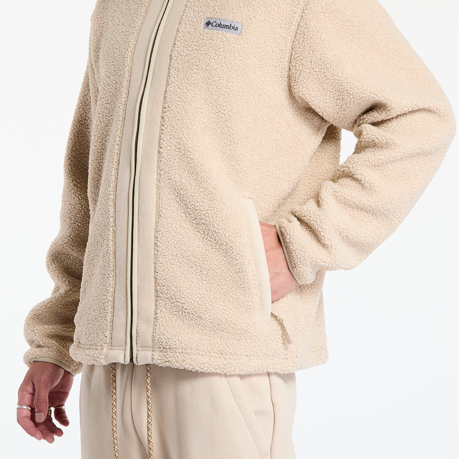 Pánské mikiny Columbia Black Mesa™ Boucle Fleece Ancient Fossil
