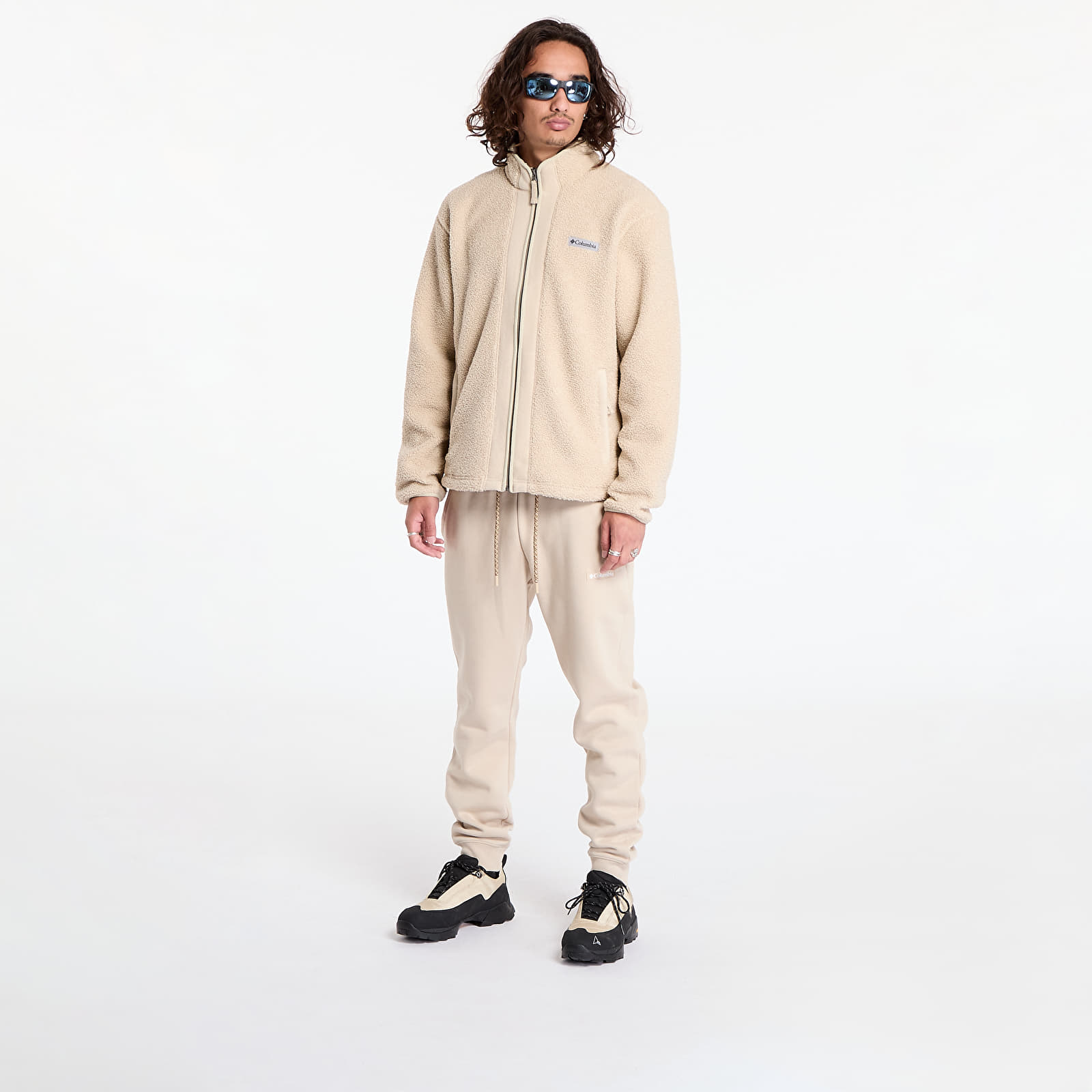 Pánské mikiny Columbia Black Mesa™ Boucle Fleece Ancient Fossil