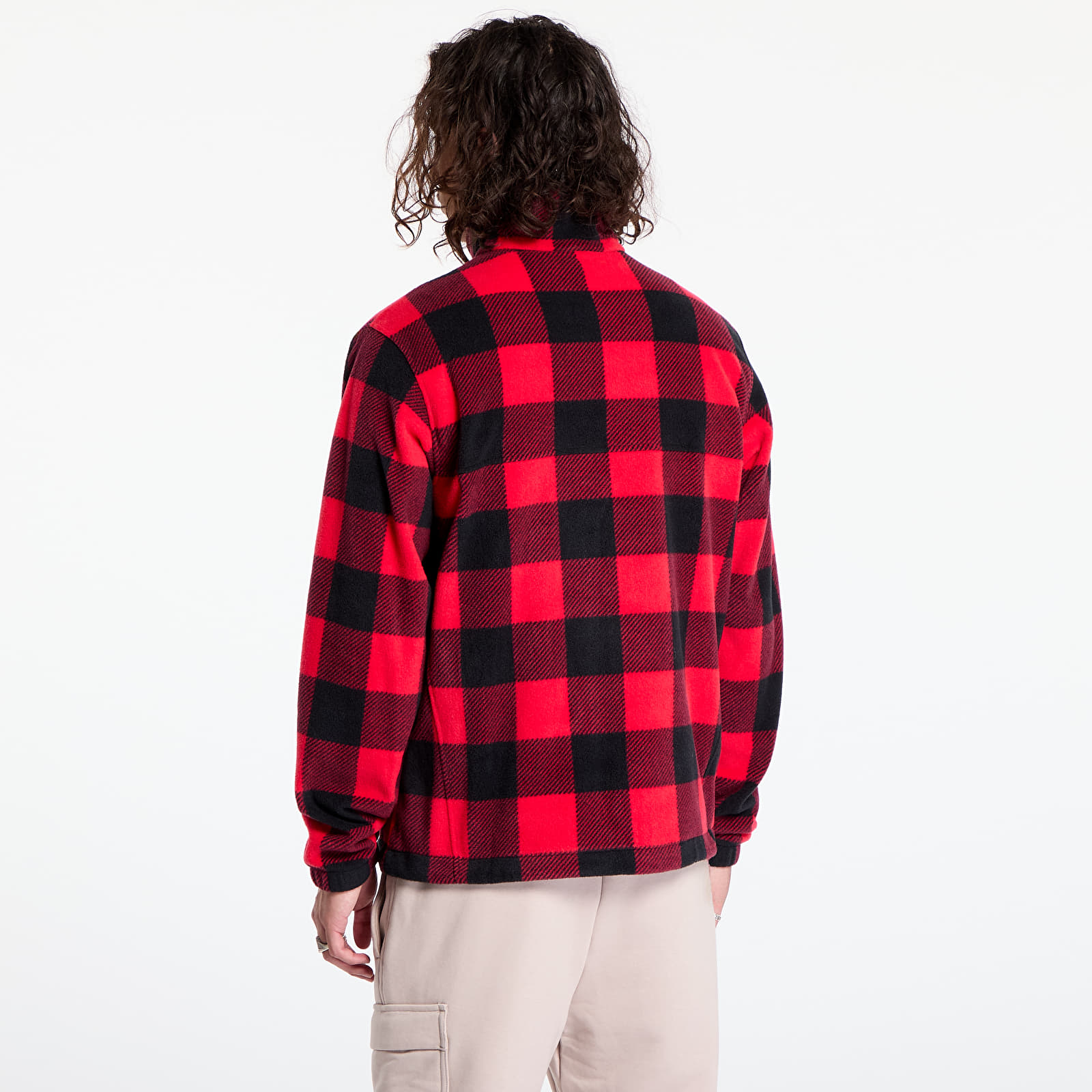 Men's sweatshirts Columbia Steens Mountain™ Printed Jacket Mountain Red Check Print
