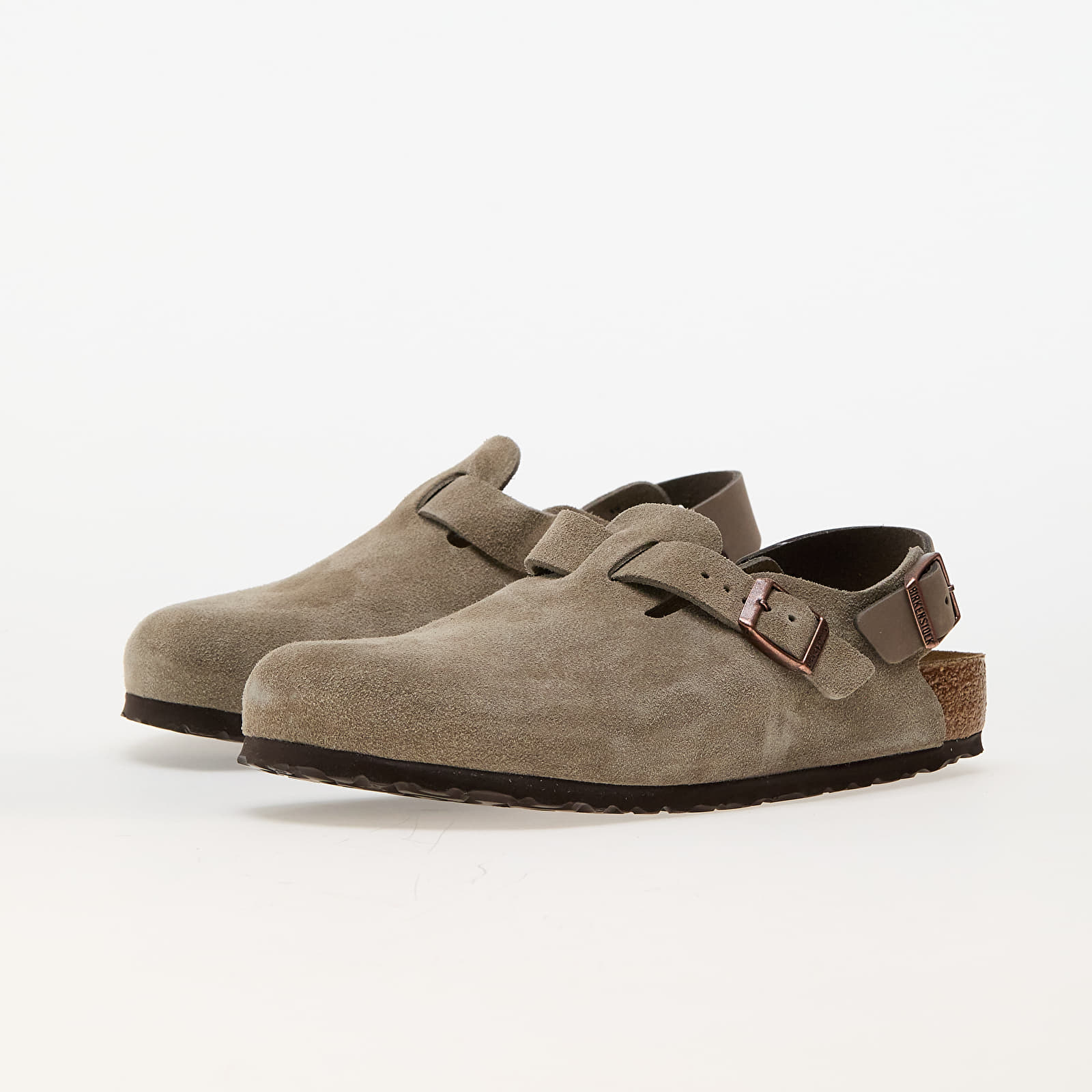 Men's sneakers and shoes Birkenstock Tokio II Suede Leather Taupe