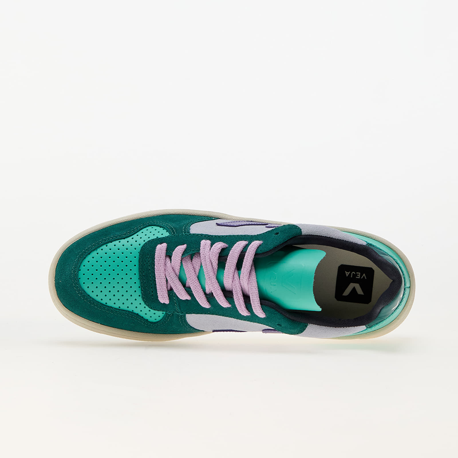 Women's sneakers and shoes Veja W V-10 Multico-Swan_Purple_Pierre